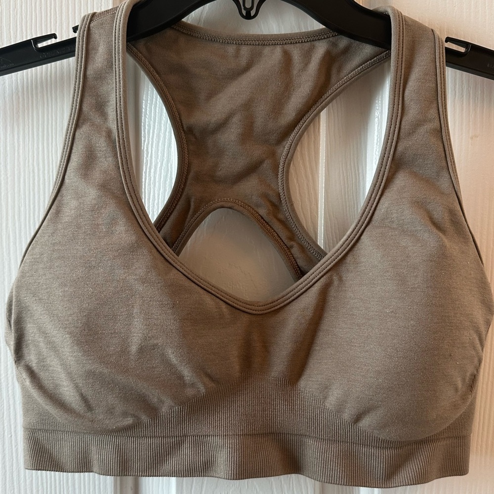 Alphalete Taupe Sports Bra